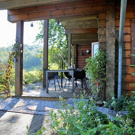 バート・ミュンスターアイフェル Norwegisches Blockhausヴィラ エクステリア 写真
