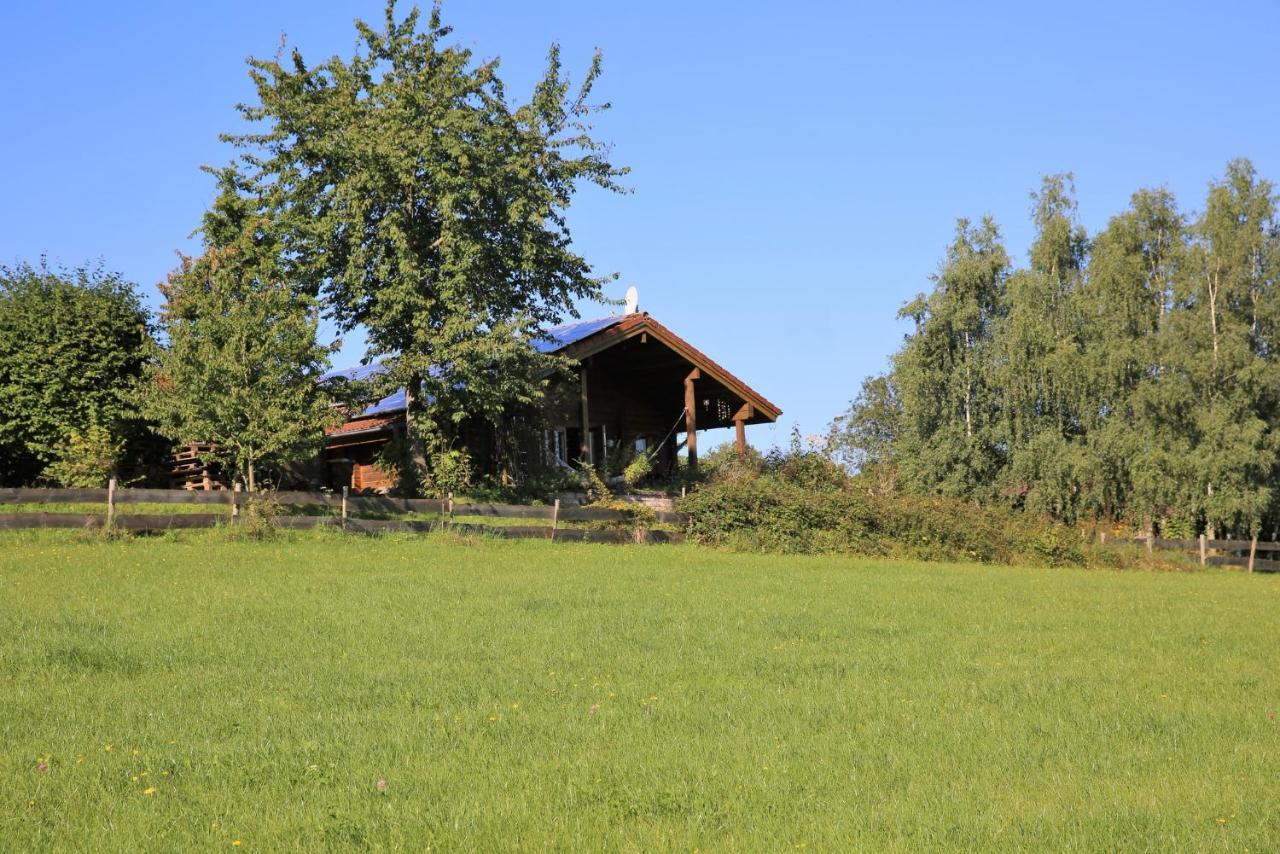バート・ミュンスターアイフェル Norwegisches Blockhausヴィラ エクステリア 写真